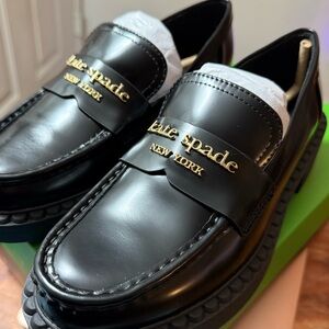 BNWT Kate Spade Black Loafers Women’s
